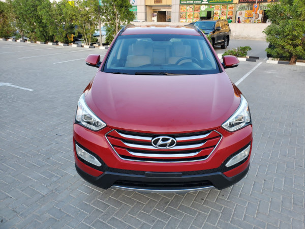 Hyundai Santa Fe 2015/ Red LHD Petrol AT SUV 4WD