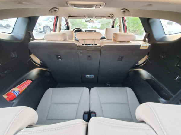 Hyundai Santa Fe 2015/ Red LHD Petrol AT SUV 4WD view 3