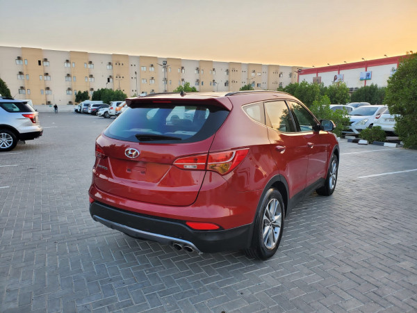 Hyundai Santa Fe 2015/ Red LHD Petrol AT SUV 4WD view 7