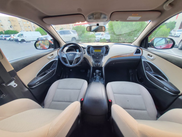 Hyundai Santa Fe 2015/ Red LHD Petrol AT SUV 4WD view 11