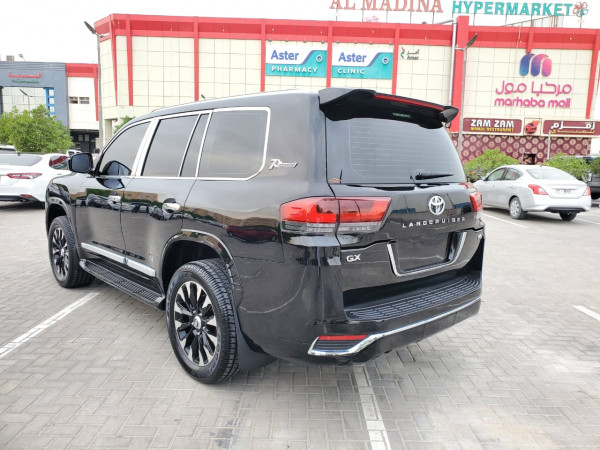 Toyota Land Cruiser 2009/ Black LHD Gasoline AT SUV 4WD view 4