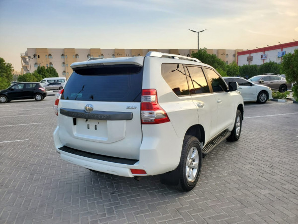 Toyota LAND CRUISER PRADO 2017  White LHD Gasoline AT SUV 4WD view 15