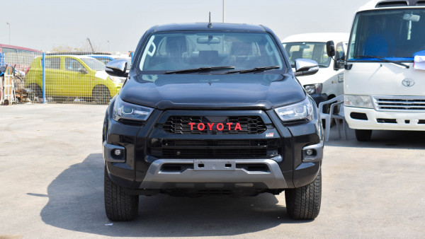 Toyota Hilux 2016 09 Black RHD Diesel AT Pickup 4WD