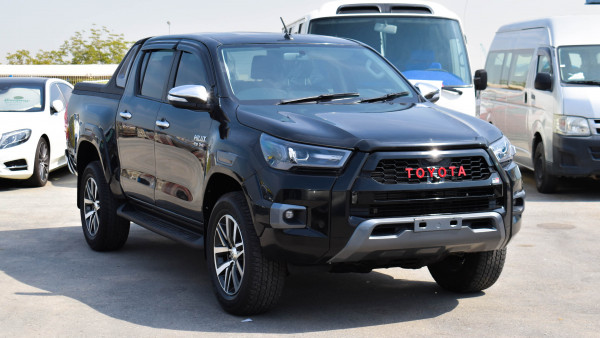 Toyota Hilux 2016 09 Black RHD Diesel AT Pickup 4WD view 22