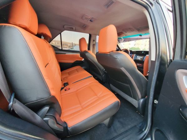 Toyota Fortuner 2016/4 Black LHD Petrol AT SUV 4WD view 2