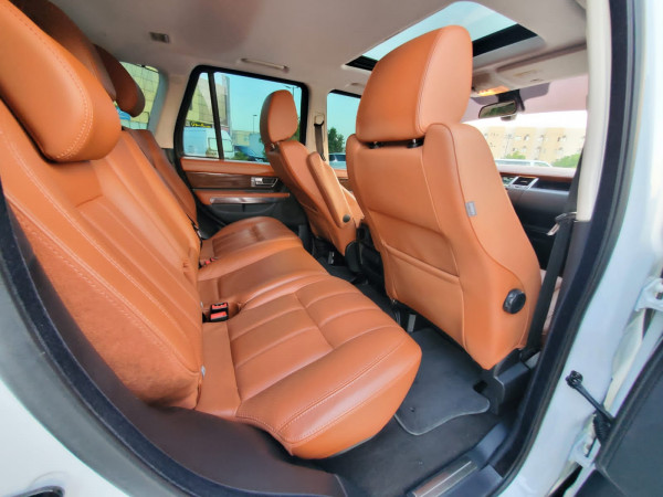 Land Rover Range Rover Sport 2012  White LHD Gasoline AT SUV 4WD view 5