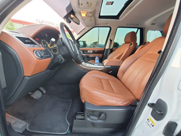 Land Rover Range Rover Sport 2012  White LHD Gasoline AT SUV 4WD view 8