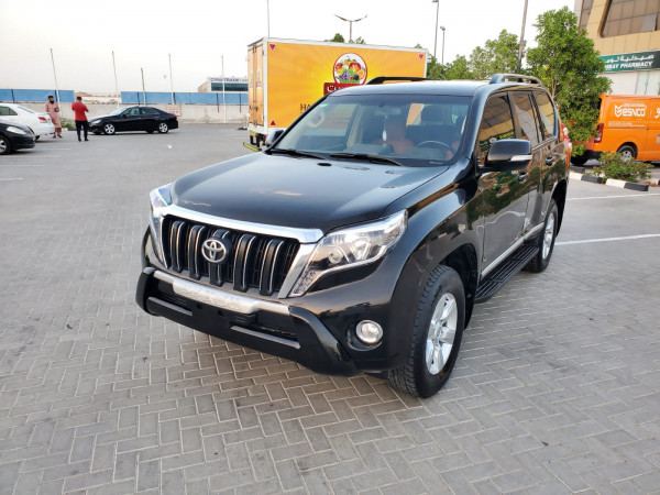 Toyota LAND CRUISER PRADO 2017  Black LHD Gasoline AT SUV 4WD