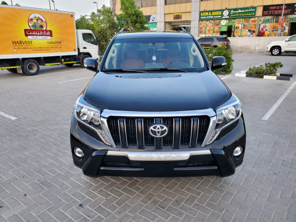 Toyota LAND CRUISER PRADO 2017  Black LHD Gasoline AT SUV 4WD view 9