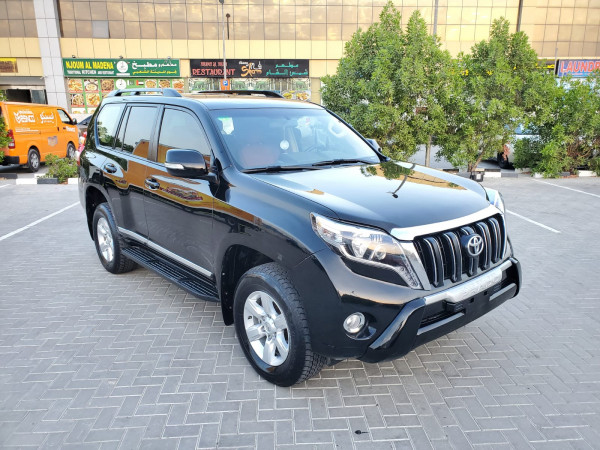 Toyota LAND CRUISER PRADO 2017  Black LHD Gasoline AT SUV 4WD view 14