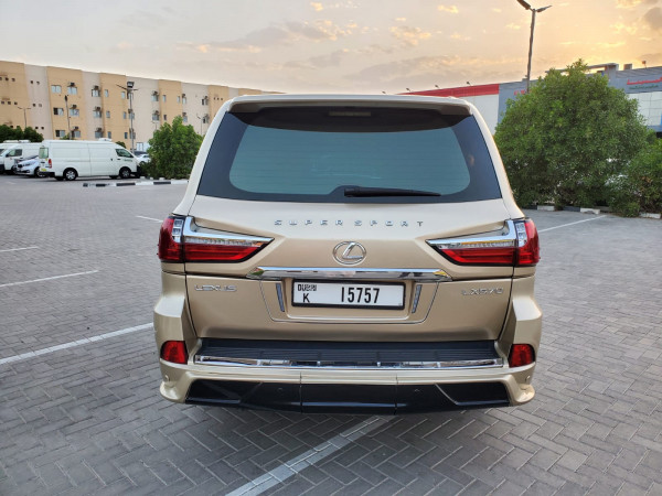 Lexus LX 570 2010 02 Gold LHD Petrol AT SUV 4WD view 13