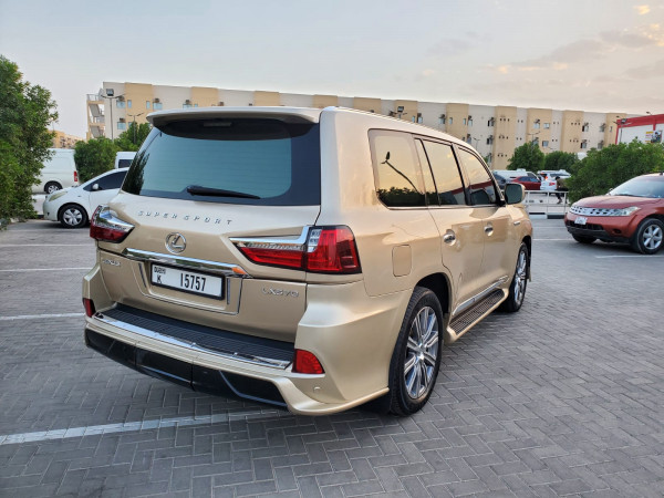 Lexus LX 570 2010 02 Gold LHD Petrol AT SUV 4WD view 14