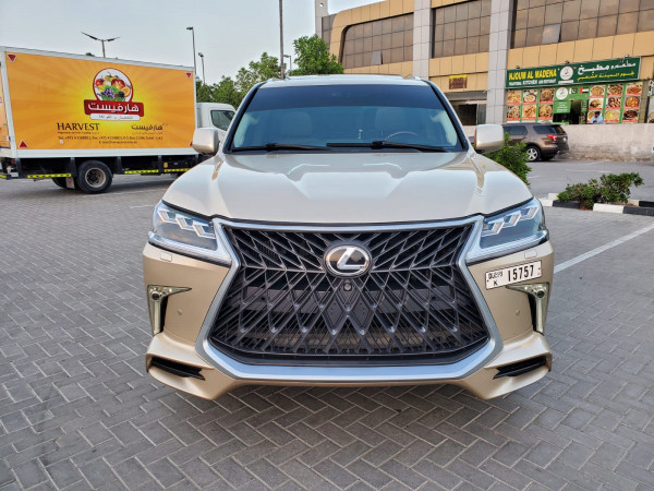Lexus LX 570 2010 02 Gold LHD Petrol AT SUV 4WD view 18