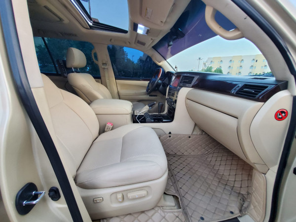 Lexus LX 570 2010 02 Gold LHD Petrol AT SUV 4WD view 19