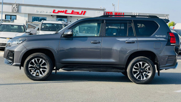 Toyota LAND CRUISER PRADO 2017  Grey RHD Diesel AT SUV 4WD view 5