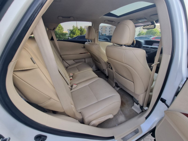 Lexus RX 350 2011 03 White LHD Petrol AT SUV 2WD view 4