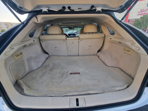 Lexus RX 350 2011 03 White LHD Petrol AT SUV 2WD view 6