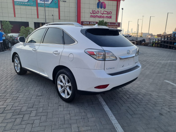 Lexus RX 350 2011 03 White LHD Petrol AT SUV 2WD view 10
