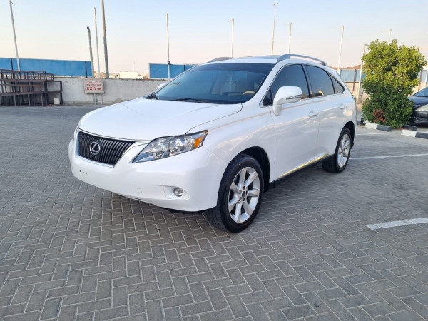 Lexus RX 350 2011 03 White LHD Petrol AT SUV 2WD view 11