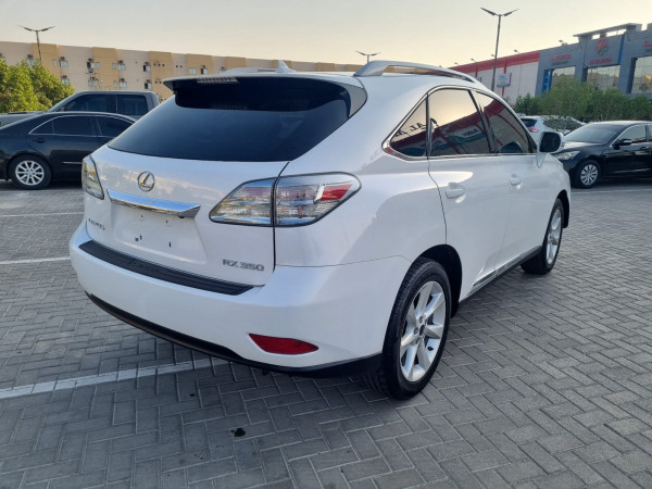 Lexus RX 350 2011 03 White LHD Petrol AT SUV 2WD view 12