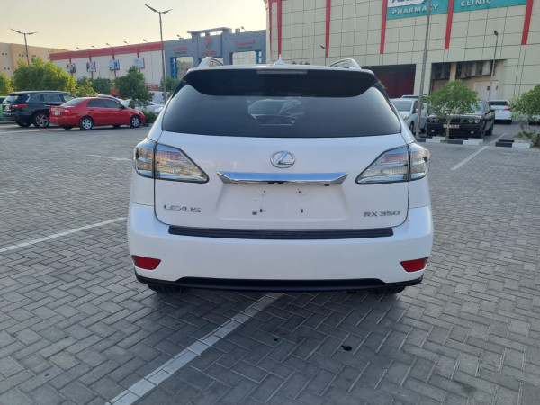 Lexus RX 350 2011 03 White LHD Petrol AT SUV 2WD view 13