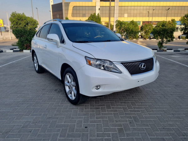 Lexus RX 350 2011 03 White LHD Petrol AT SUV 2WD view 16