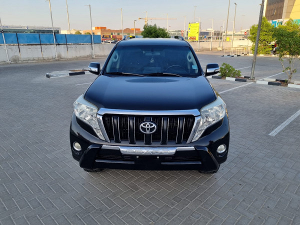 Toyota LAND CRUISER PRADO 2013 09 Black LHD Gasoline AT SUV 4WD view 7