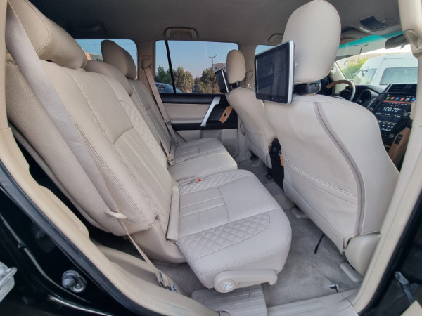 Toyota LAND CRUISER PRADO 2013/8 Black LHD Gasoline AT SUV 4WD view 6