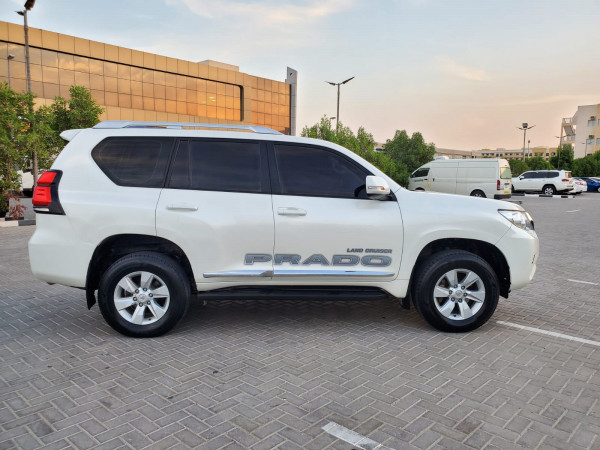 Toyota LAND CRUISER PRADO 2018/ White LHD Gasoline AT SUV 4WD view 11
