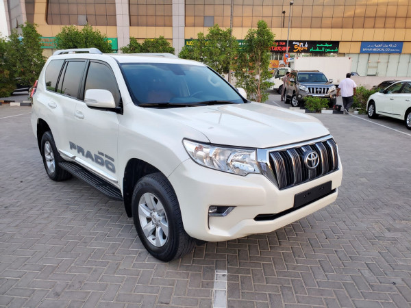 Toyota LAND CRUISER PRADO 2018/ White LHD Gasoline AT SUV 4WD view 12