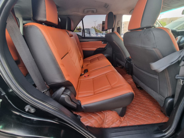 Toyota Fortuner 2019  Black LHD Gasoline AT SUV 4WD view 4