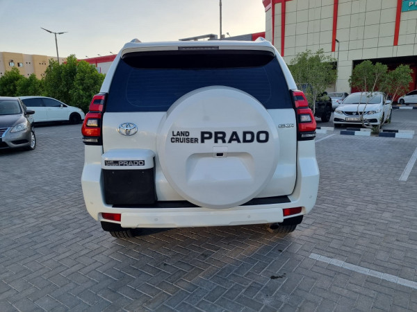 Toyota LAND CRUISER PRADO 2018  White LHD Gasoline AT SUV 4WD view 9