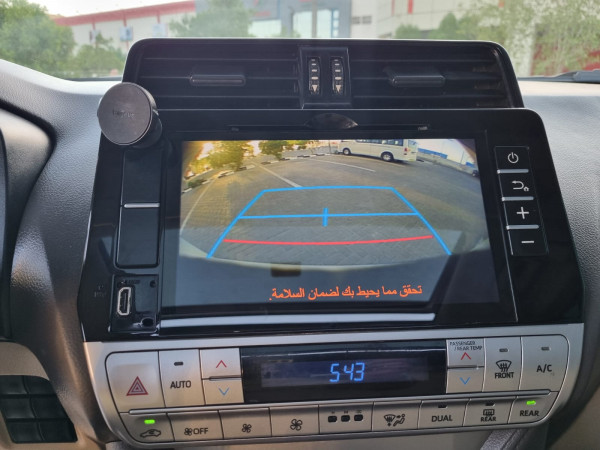 Toyota LAND CRUISER PRADO 2018  White LHD Gasoline AT SUV 4WD view 14