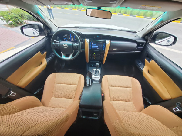 Toyota Fortuner 2020  White LHD Petrol AT SUV 4WD view 2