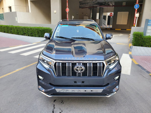 Toyota LAND CRUISER PRADO 2014  Grey LHD Gasoline AT SUV 4WD view 9