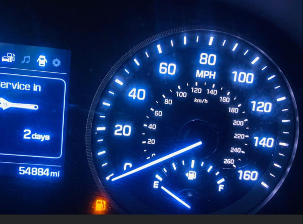 Hyundai Tucson 2017  Red LHD Gasoline AT SUV Other view 5