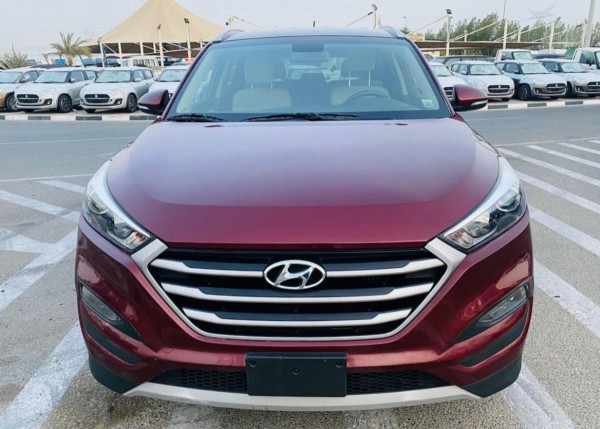 Hyundai Tucson 2017  Red LHD Gasoline AT SUV Other view 8