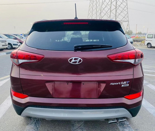 Hyundai Tucson 2017  Red LHD Gasoline AT SUV Other view 9