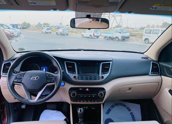 Hyundai Tucson 2017  Red LHD Gasoline AT SUV Other view 14