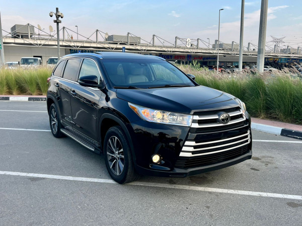 Toyota Highlander 2018/ Black LHD Petrol AT SUV 4WD view 16