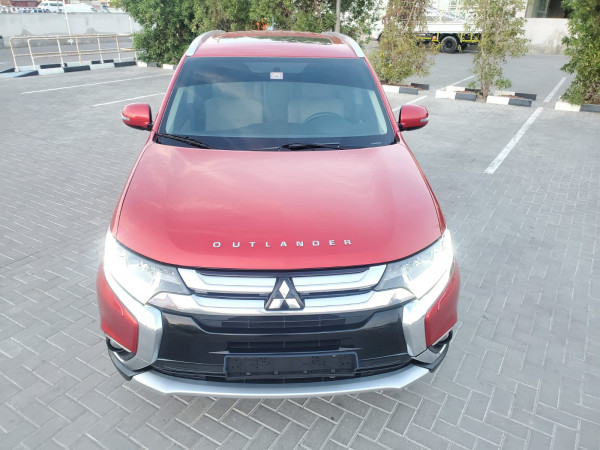 Mitsubishi Outlander 2016/ Red LHD Petrol AT SUV 4WD