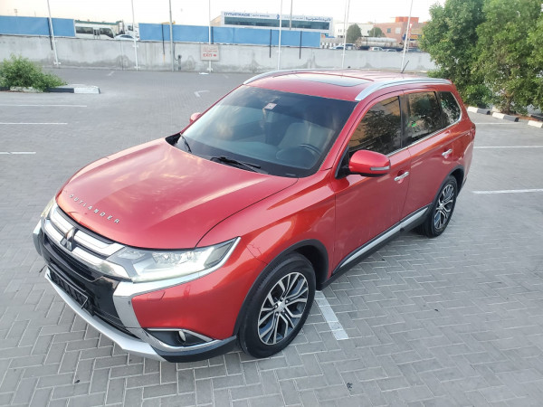 Mitsubishi Outlander 2016/ Red LHD Petrol AT SUV 4WD view 17