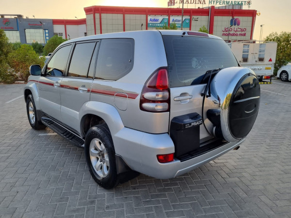 Toyota LAND CRUISER PRADO 2006  Silver LHD Petrol AT SUV 4WD