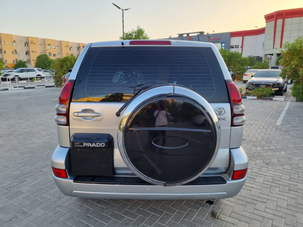 Toyota LAND CRUISER PRADO 2006  Silver LHD Petrol AT SUV 4WD view 6