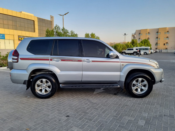 Toyota LAND CRUISER PRADO 2006  Silver LHD Petrol AT SUV 4WD view 7