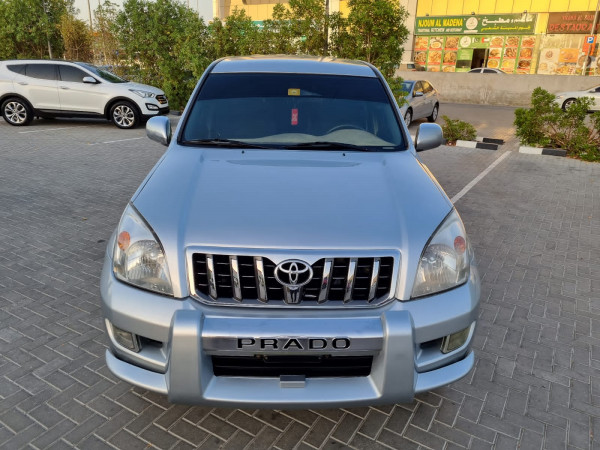 Toyota LAND CRUISER PRADO 2006  Silver LHD Petrol AT SUV 4WD view 8