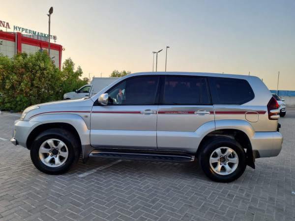 Toyota LAND CRUISER PRADO 2006  Silver LHD Petrol AT SUV 4WD view 9