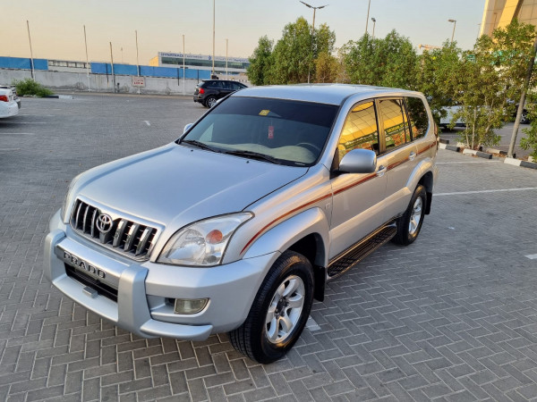 Toyota LAND CRUISER PRADO 2006  Silver LHD Petrol AT SUV 4WD view 10