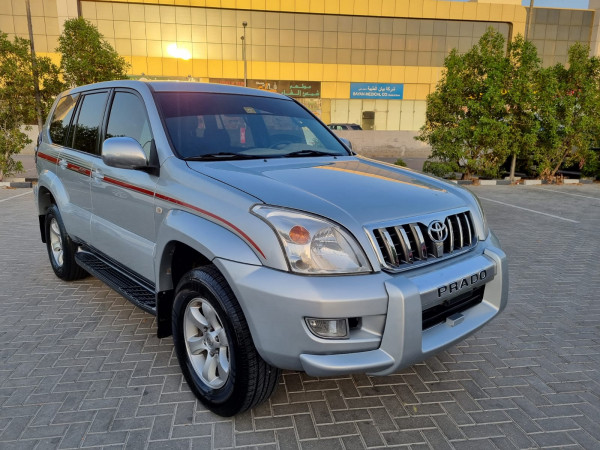 Toyota LAND CRUISER PRADO 2006  Silver LHD Petrol AT SUV 4WD view 14