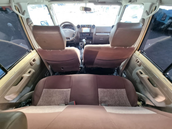 Toyota Land Cruiser HardTop 2012/ Brown(L) LHD Petrol MT SUV 4WD view 3